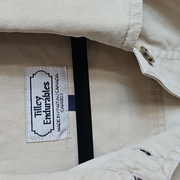 Tilley - Cream Jacket - Size 8 - Picture 2 of 5